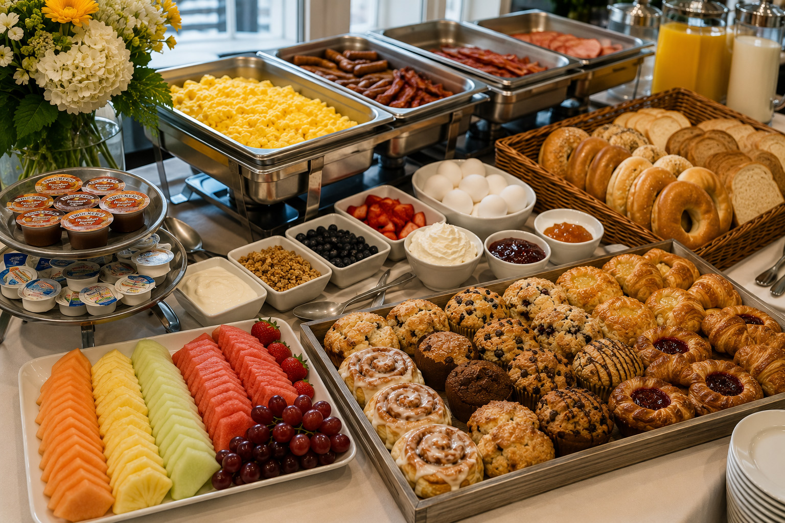 Buffet Style Breakfast