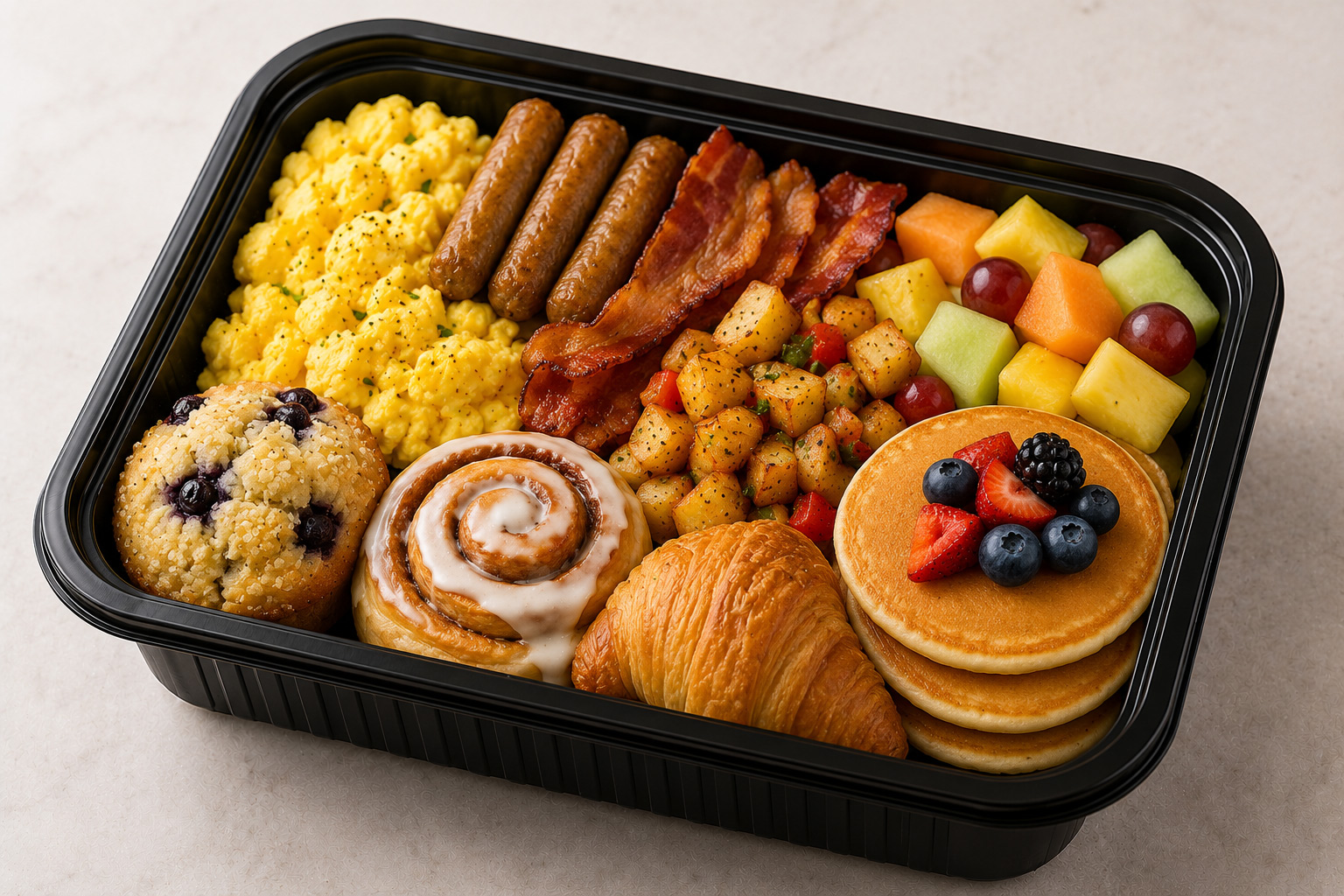 Individually packed breakfast