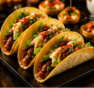 Taco bar catering