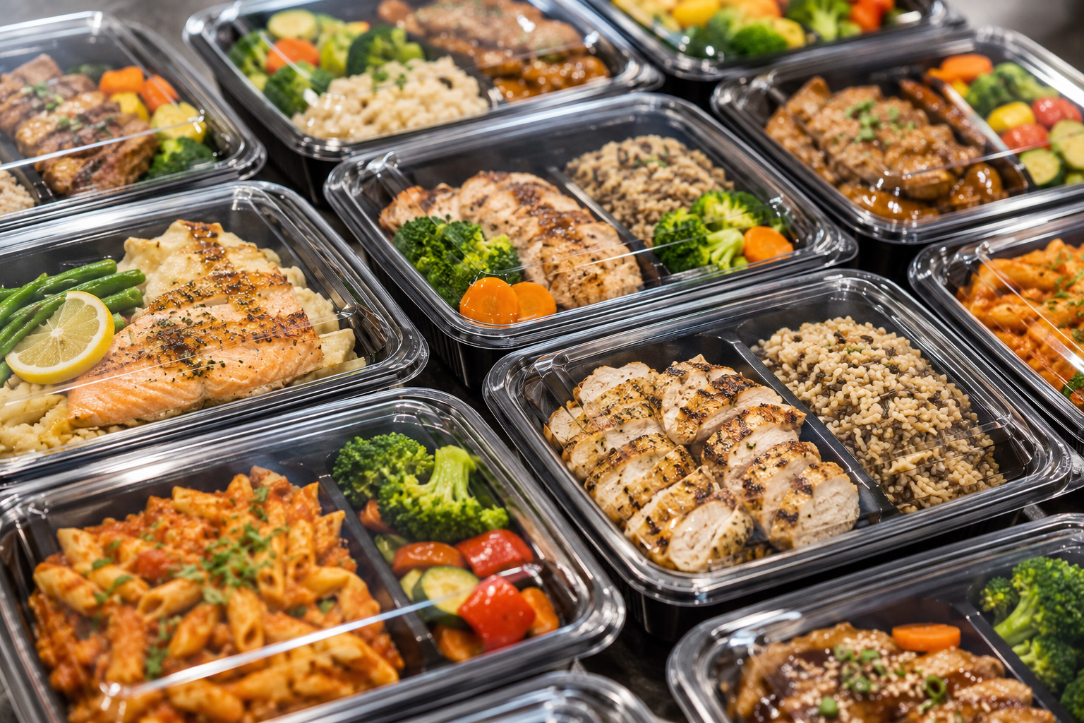 Individually packed lunch / dinner