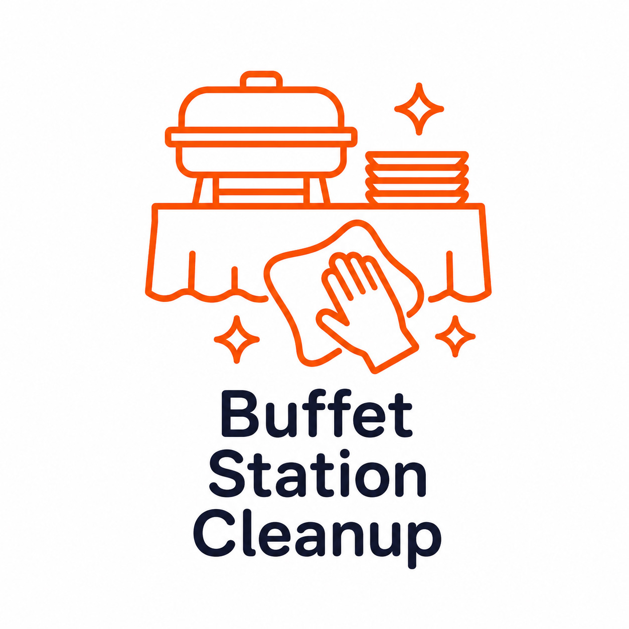 Buffet Station Cleanup