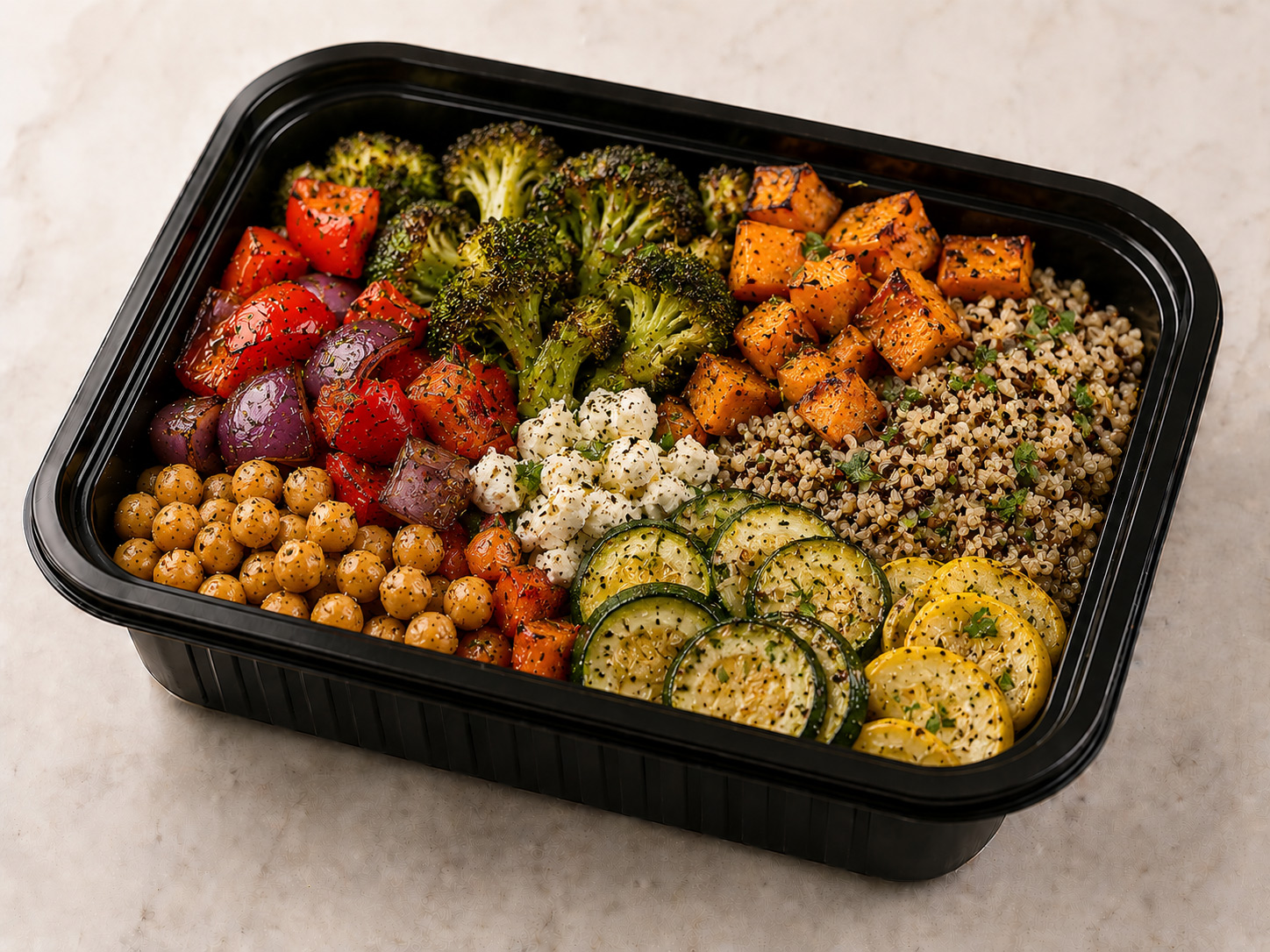 Roasted Veggie Grain Bowl