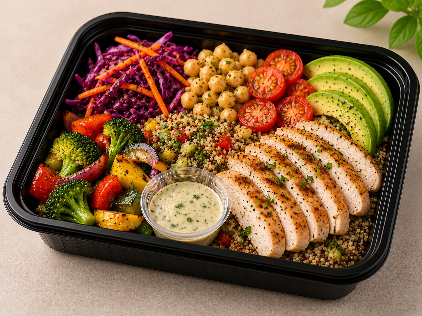 Turkey & Veggie Bowl