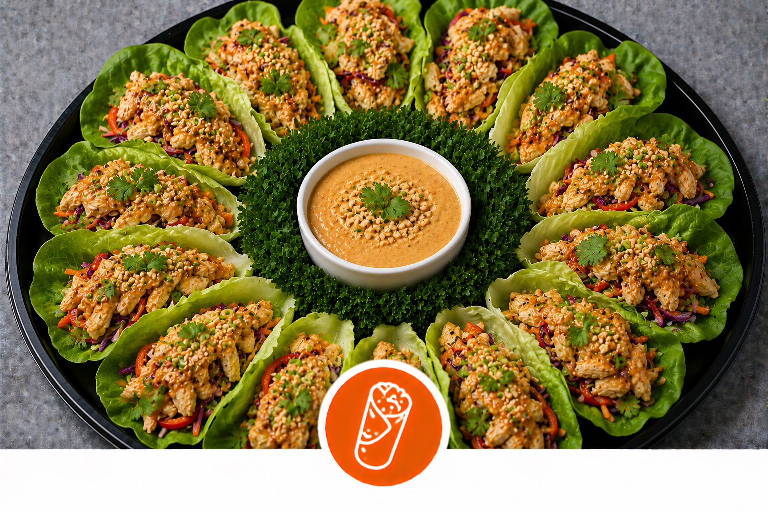 Thai Chicken Wrap