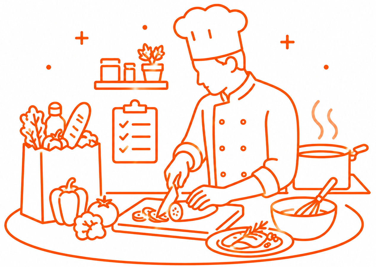 We Shop & Prepare.